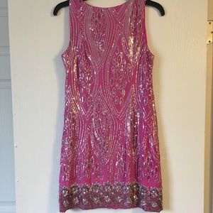Halé Bob Boho Sequin Dress